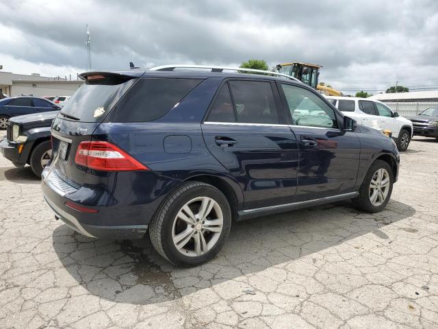 4JGDA5HB3DA153081 - 2013 MERCEDES-BENZ ML 350 4MATIC BLUE photo 3