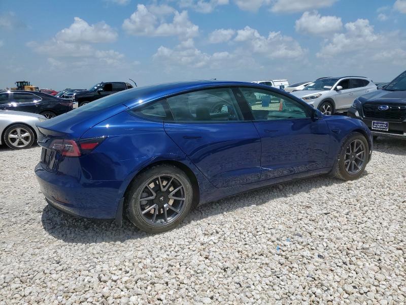 5YJ3E1EA0MF976793 - 2021 TESLA MODEL 3 ლურჯი ფოტო 3