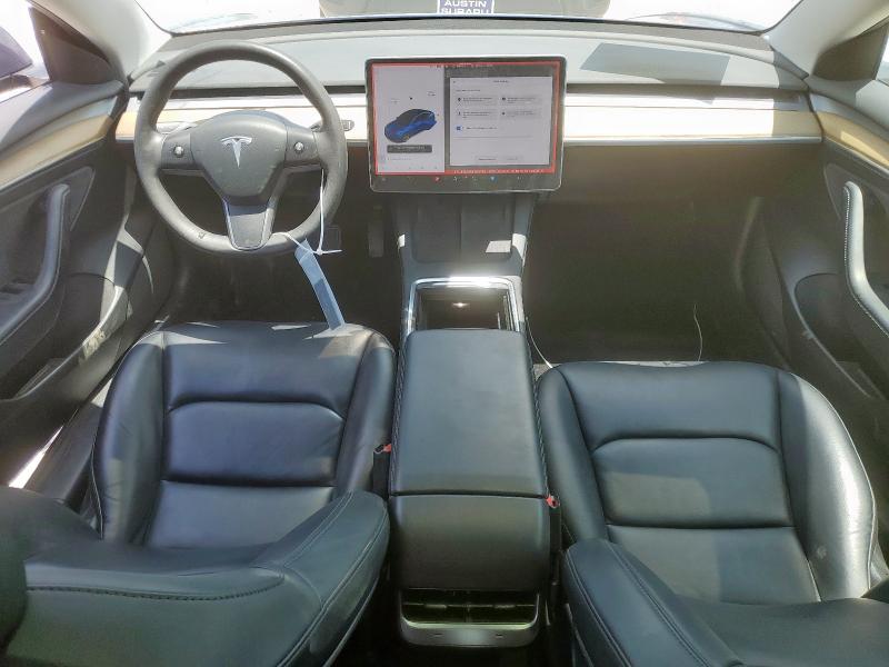 5YJ3E1EA0MF976793 - 2021 TESLA MODEL 3 ლურჯი ფოტო 8