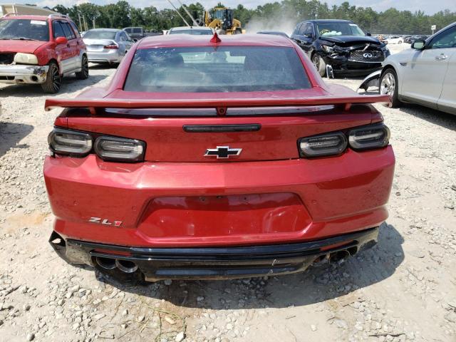 1G1FK1R69K0110221 - 2019 CHEVROLET CAMARO ZL1 BURGUNDY photo 6