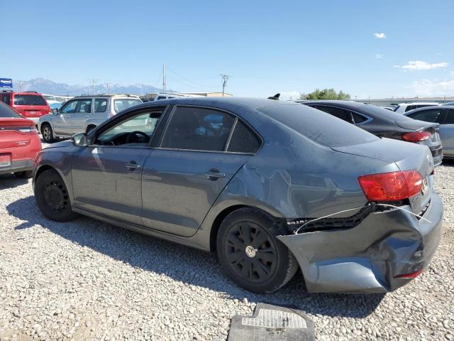 3VWD17AJXEM424673 - 2014 VOLKSWAGEN JETTA SE GRAY photo 2