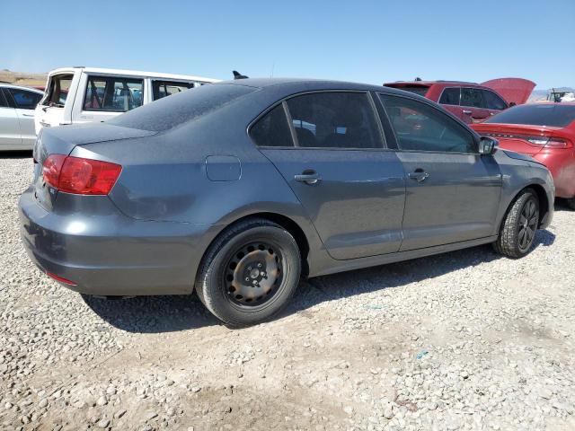 3VWD17AJXEM424673 - 2014 VOLKSWAGEN JETTA SE GRAY photo 3