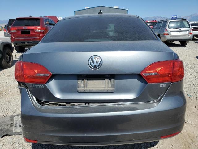 3VWD17AJXEM424673 - 2014 VOLKSWAGEN JETTA SE GRAY photo 6