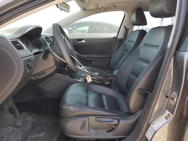 3VWD17AJXEM424673 - 2014 VOLKSWAGEN JETTA SE GRAY photo 7