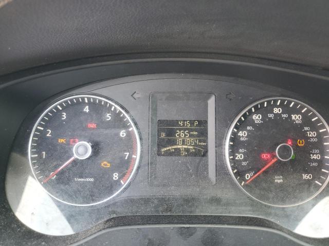 3VWD17AJXEM424673 - 2014 VOLKSWAGEN JETTA SE GRAY photo 9