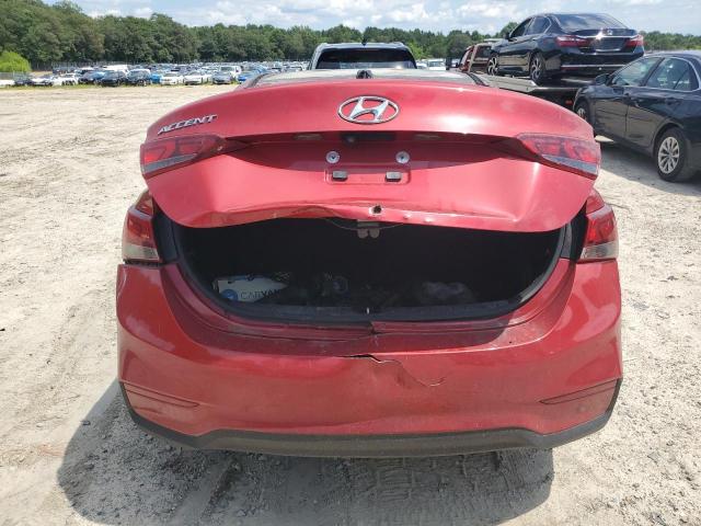 3KPC24A36JE031477 - 2018 HYUNDAI ACCENT SE Rojo foto 6