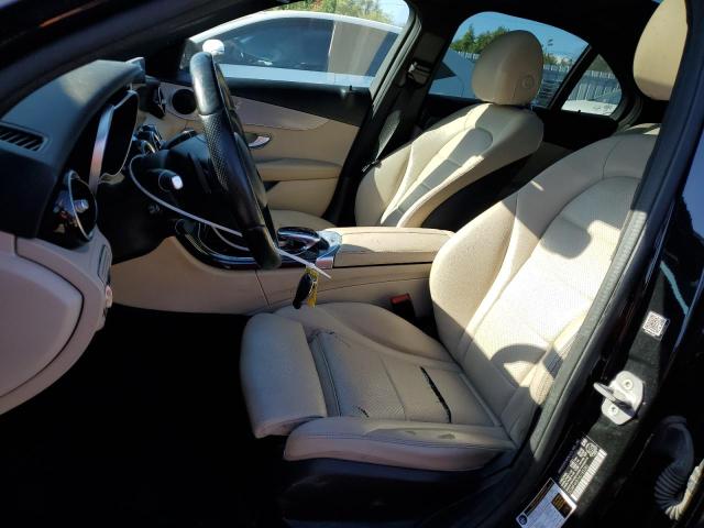 55SWF4KB7HU185383 - 2017 MERCEDES-BENZ C 300 4MATIC BLACK photo 7