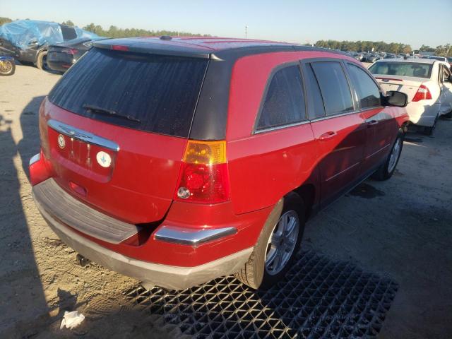 2A4GM68476R676628 - 2006 CHRYSLER PACIFICA TOURING BURGUNDY photo 4