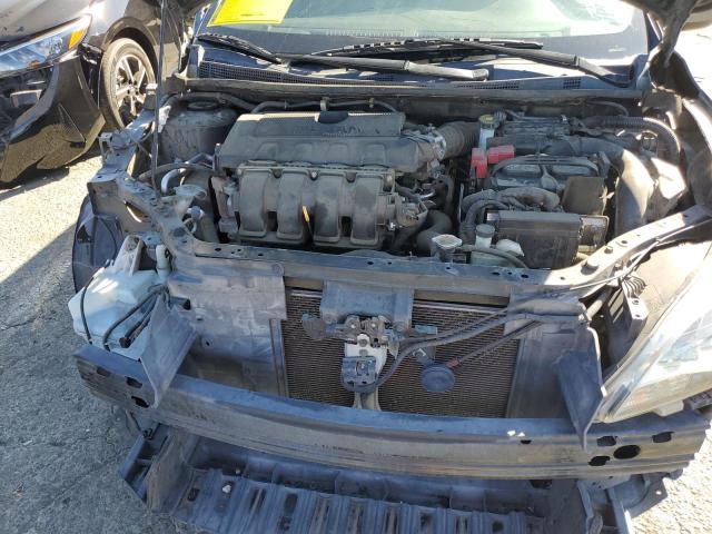 3N1AB7AP3FL679831 - 2015 NISSAN SENTRA S GRAY photo 11