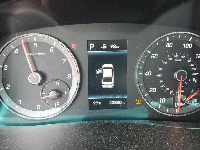 5NPE34AF1KH810346 - 2019 HYUNDAI SONATA LIMITED BLACK photo 9