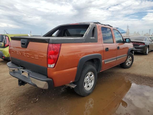 3GNEC12ZX5G239788 - 2005 CHEVROLET AVALANCHE C1500 ORANGE photo 3