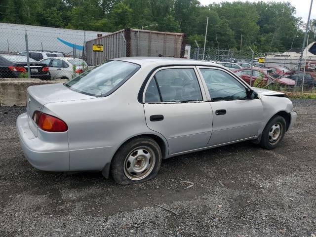 2T1BR12E92C578409 - 2002 TOYOTA COROLLA CE SILVER photo 3