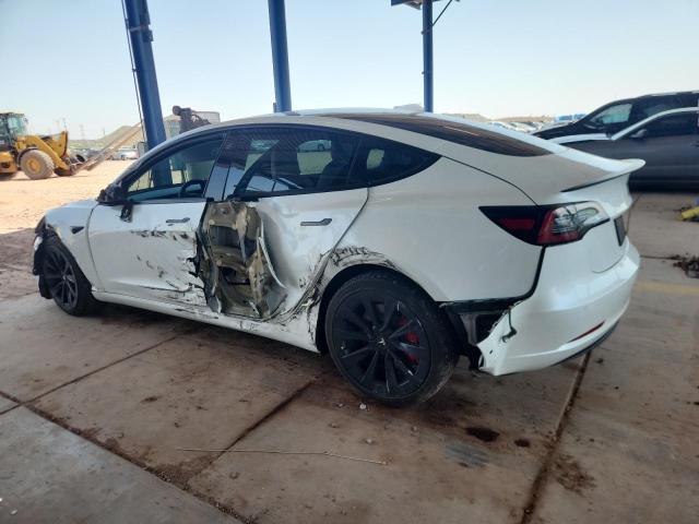 5YJ3E1EA5MF032360 - 2021 TESLA MODEL 3 白色 照片 2