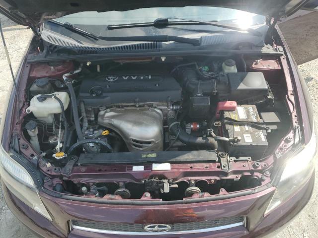 JTKDE177560095698 - 2006 TOYOTA SCION TC Tünd qırmızı foto 11