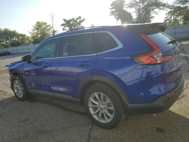 5J6RS4H74PL000385 - 2023 HONDA CR-V EXL BLUE photo 2