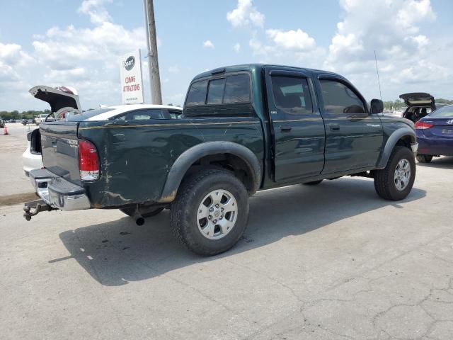 5TEGM92N94Z352967 - 2004 TOYOTA TACOMA DOUBLE CAB PRERUNNER GREEN photo 3