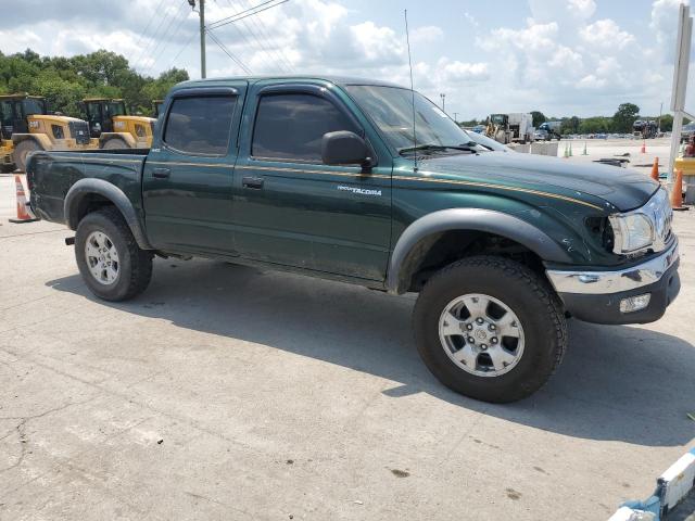 5TEGM92N94Z352967 - 2004 TOYOTA TACOMA DOUBLE CAB PRERUNNER GREEN photo 4