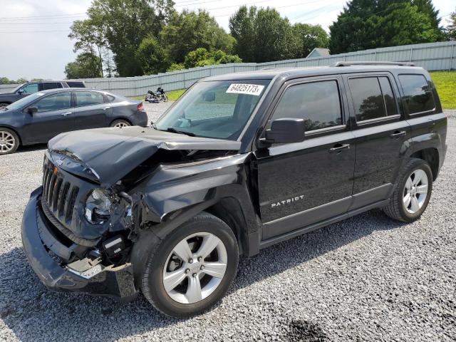 1C4NJPFB8ED905395 - 2014 JEEP PATRIOT LATITUDE BLACK photo 1