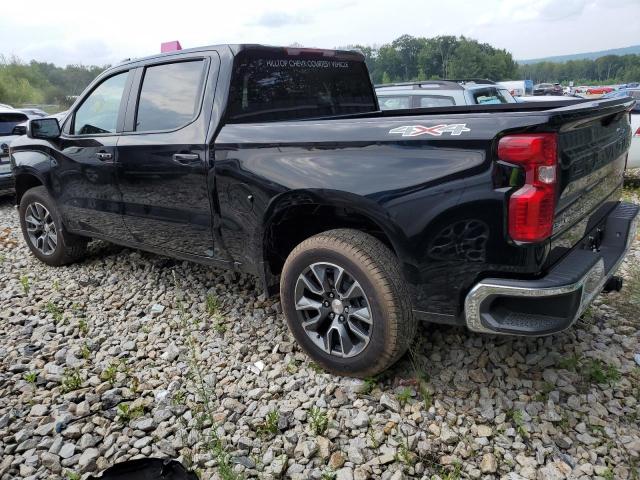 1GCPDKEK6PZ276701 - 2023 CHEVROLET SILVERADO K1500 LT-L BLACK photo 2