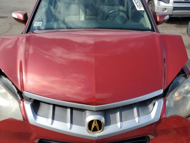 5J8TB18557A006671 - 2007 ACURA RDX TECHNOLOGY RED photo 12