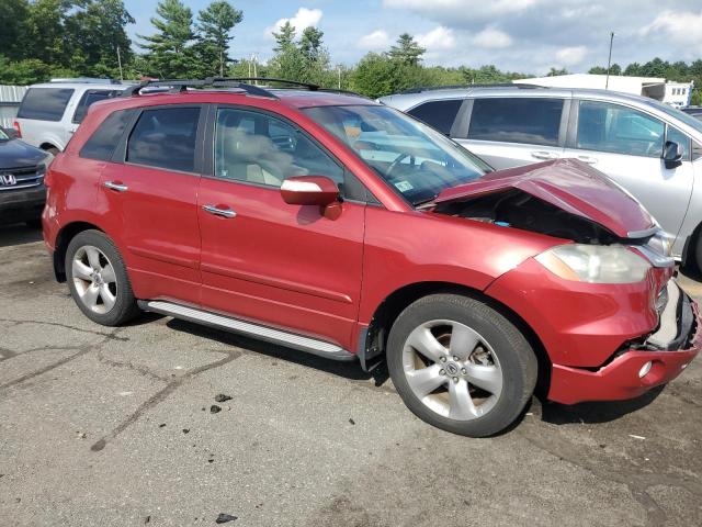 5J8TB18557A006671 - 2007 ACURA RDX TECHNOLOGY RED photo 4