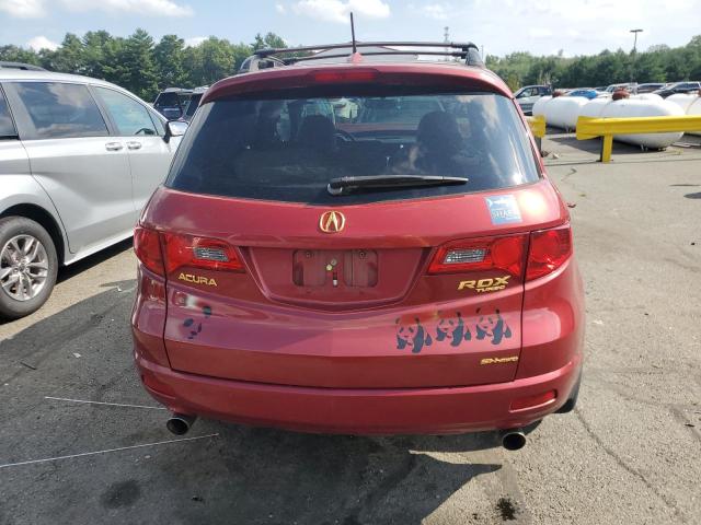 5J8TB18557A006671 - 2007 ACURA RDX TECHNOLOGY RED photo 6