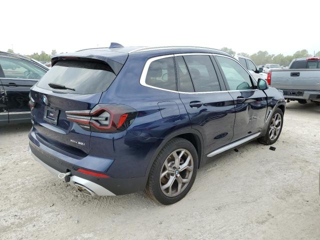 5UX53DP03P9N99376 - 2023 BMW X3 XDRIVE30I BLUE photo 3