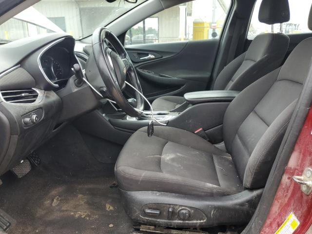 1G1ZD5ST1JF159424 - 2018 CHEVROLET MALIBU LT წითელი ფოტო 7