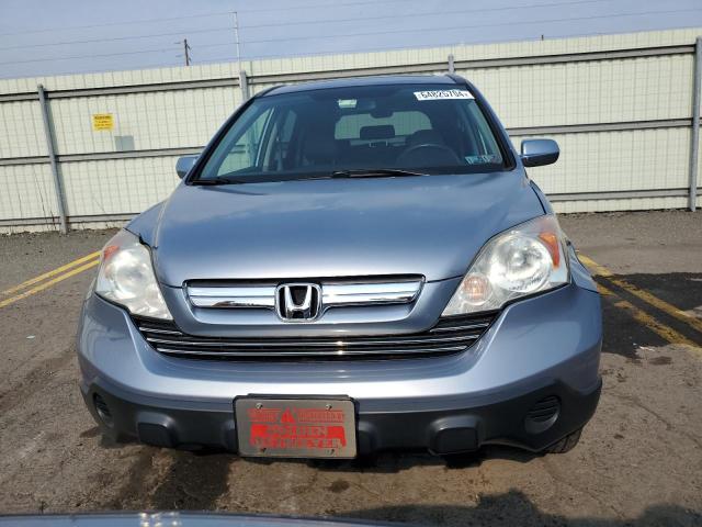 5J6RE48708L050564 - 2008 HONDA CR-V EXL BLUE photo 5