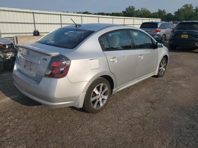 3N1AB6AP9CL646869 - 2012 NISSAN SENTRA 2.0 SILVER photo 3