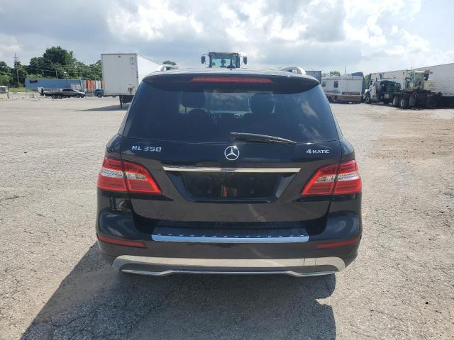 4JGDA5HB5DA260682 - 2013 MERCEDES-BENZ ML 350 4MATIC BLACK photo 6