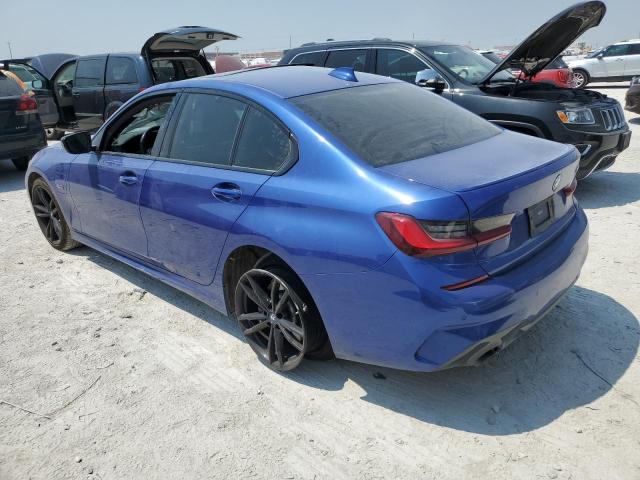 3MW5P7J05N8C57805 - 2022 BMW 330E BLUE photo 2