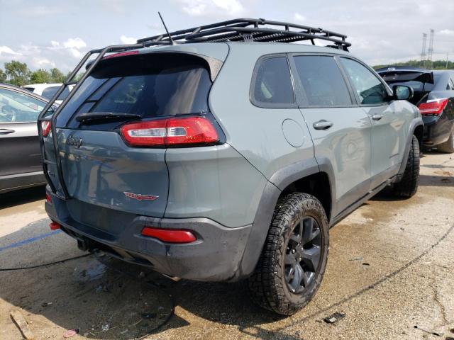 1C4PJMBS1EW253592 - 2014 JEEP CHEROKEE TRAILHAWK GRAY photo 3