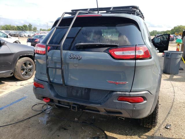 1C4PJMBS1EW253592 - 2014 JEEP CHEROKEE TRAILHAWK GRAY photo 6