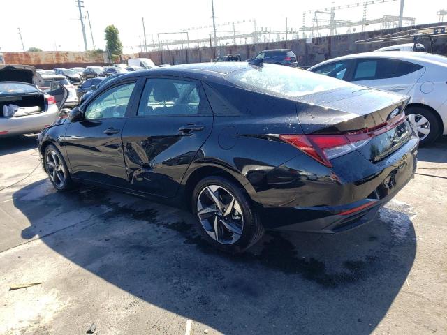 KMHLS4AG7PU521919 - 2023 HYUNDAI ELANTRA SEL BLACK photo 2