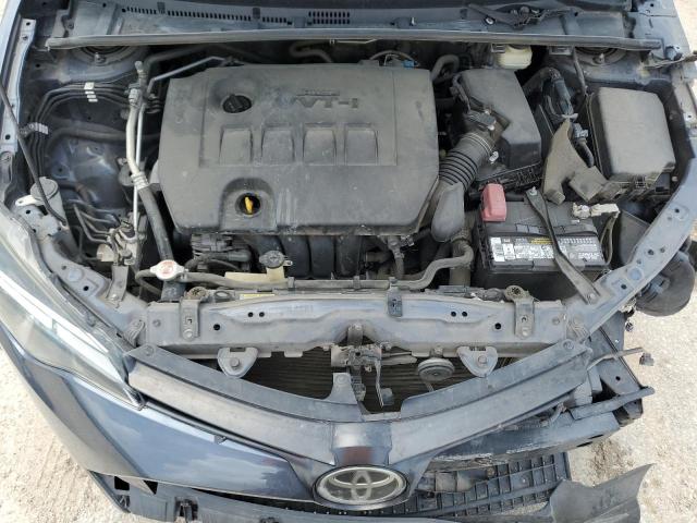 5YFBURHE3KP872148 - 2019 TOYOTA COROLLA L BLUE photo 11