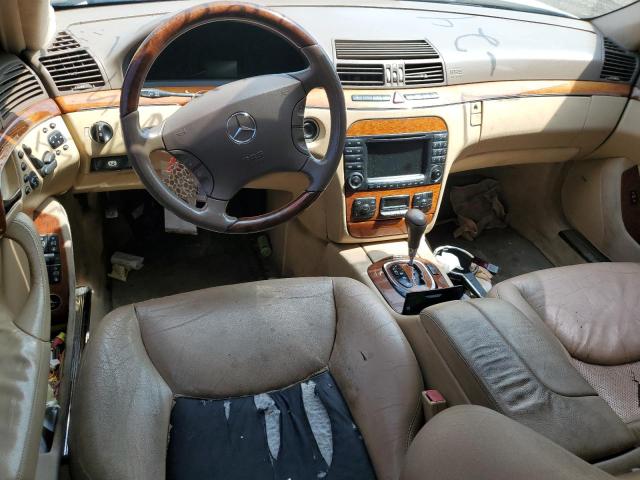 WDBNG83JX3A376724 - 2003 MERCEDES-BENZ S 430 4MATIC WHITE photo 8