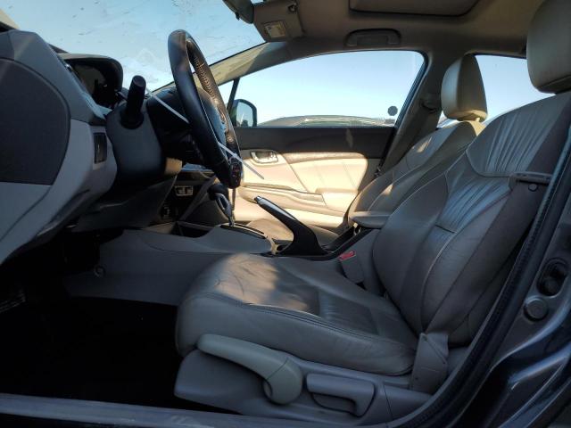 2HGFB2F97CH576921 - 2012 HONDA CIVIC EXL გრაფიტი ფოტო 7