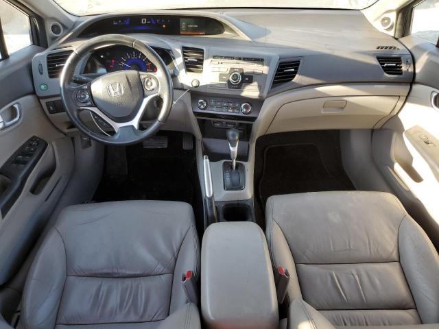 2HGFB2F97CH576921 - 2012 HONDA CIVIC EXL გრაფიტი ფოტო 8