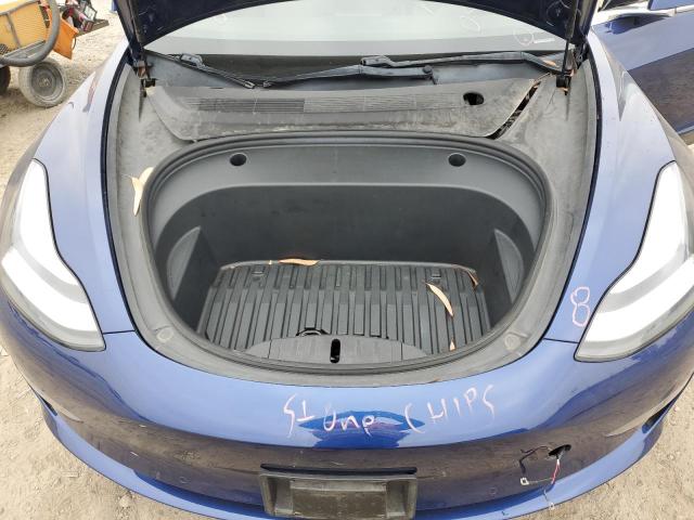 5YJ3E1EA3LF796917 - 2020 TESLA MODEL 3 BLUE photo 12