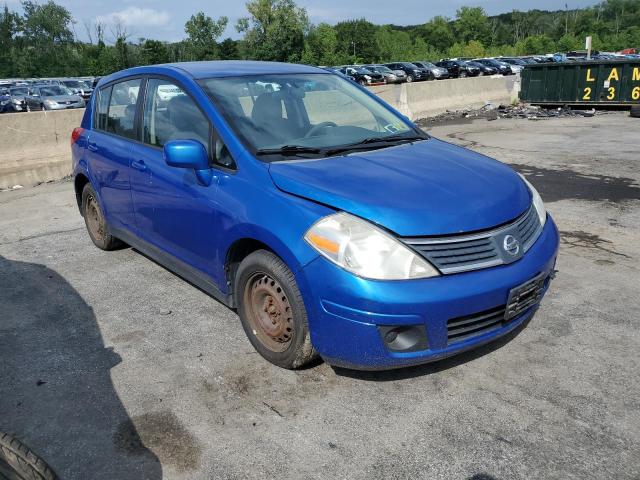 3N1BC13E37L377709 - 2007 NISSAN VERSA S BLUE photo 4