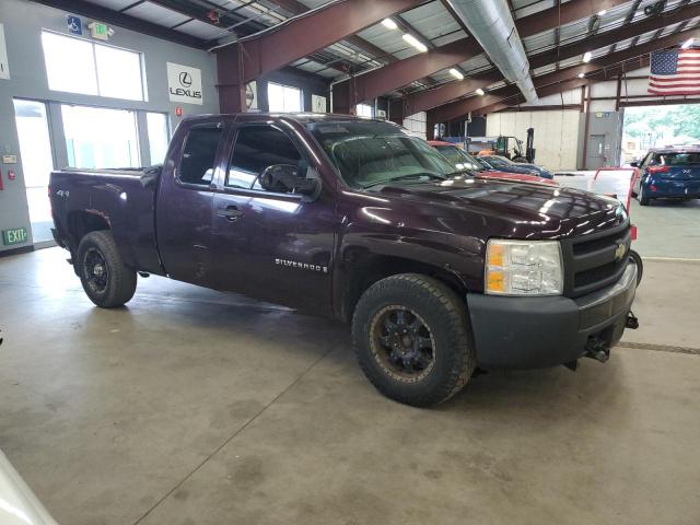 2GCEK19C681178577 - 2008 CHEVROLET SILVERADO K1500 PURPLE photo 4