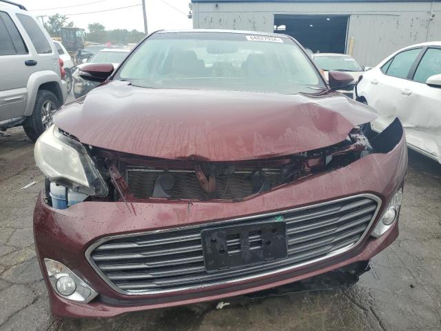 4T1BK1EB6EU129021 - 2014 TOYOTA AVALON BASE BURGUNDY photo 5