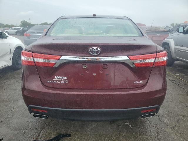4T1BK1EB6EU129021 - 2014 TOYOTA AVALON BASE 勃艮第红 照片 6