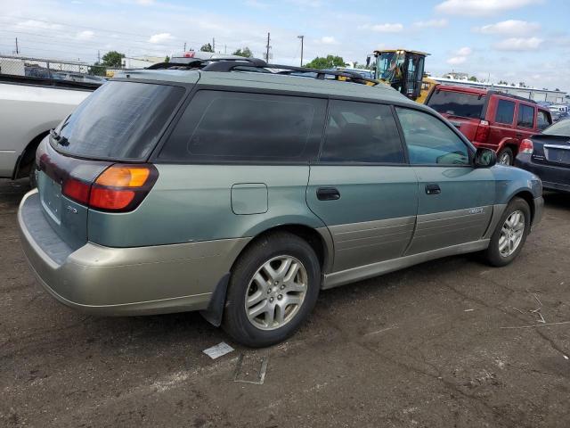 4S3BH675347626659 - 2004 SUBARU LEGACY OUTBACK AWP GREEN photo 3