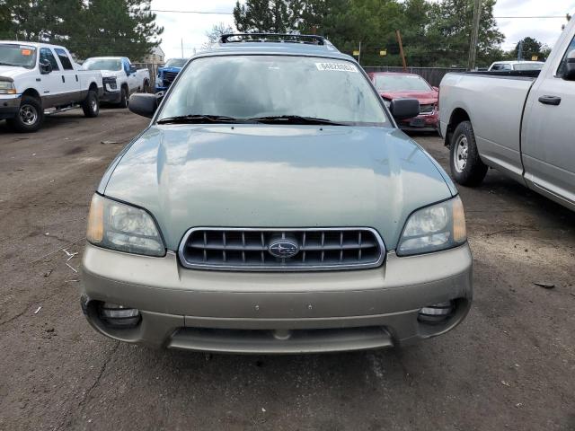 4S3BH675347626659 - 2004 SUBARU LEGACY OUTBACK AWP 绿色 照片 5