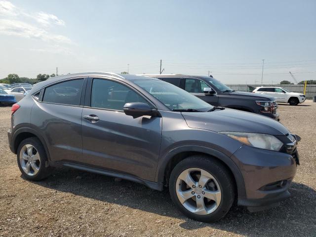 3CZRU6H73GM702282 - 2016 HONDA HR-V EXL GRAY photo 4