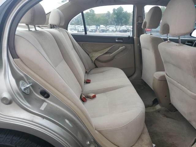 JHMES16555S003351 - 2005 HONDA CIVIC LX TAN photo 10
