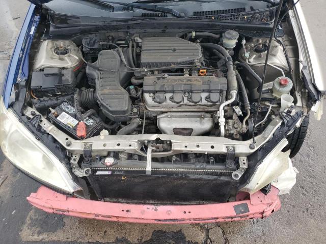 JHMES16555S003351 - 2005 HONDA CIVIC LX TAN photo 11