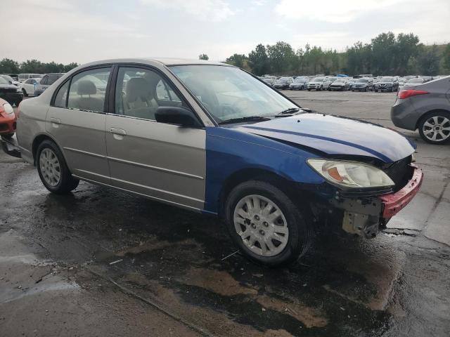 JHMES16555S003351 - 2005 HONDA CIVIC LX TAN photo 4